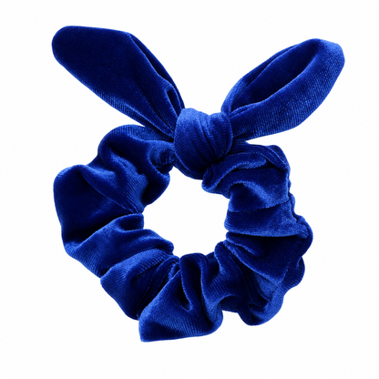 Velvet scrunchies with bow