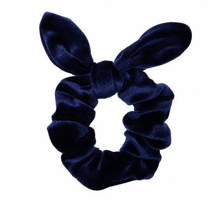 Velvet scrunchies with bow