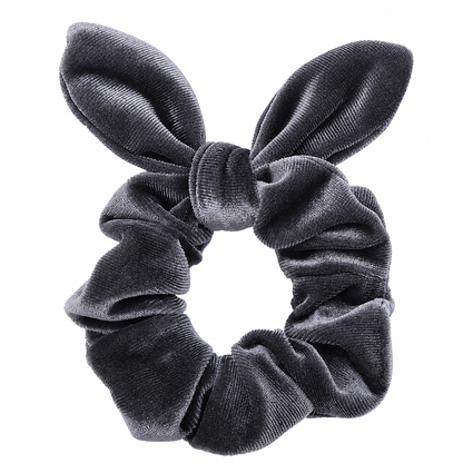 Velvet scrunchies with bow