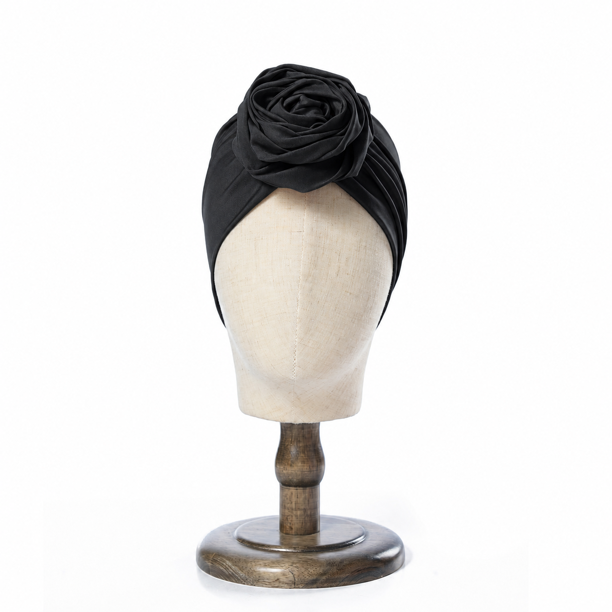 Large flower top loop hairband