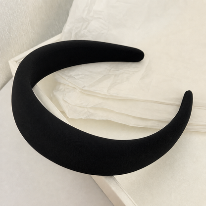 4cm-wide plain padded headband
