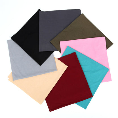 20 pieces bulk solid colour multi-purpose seamless head wrap