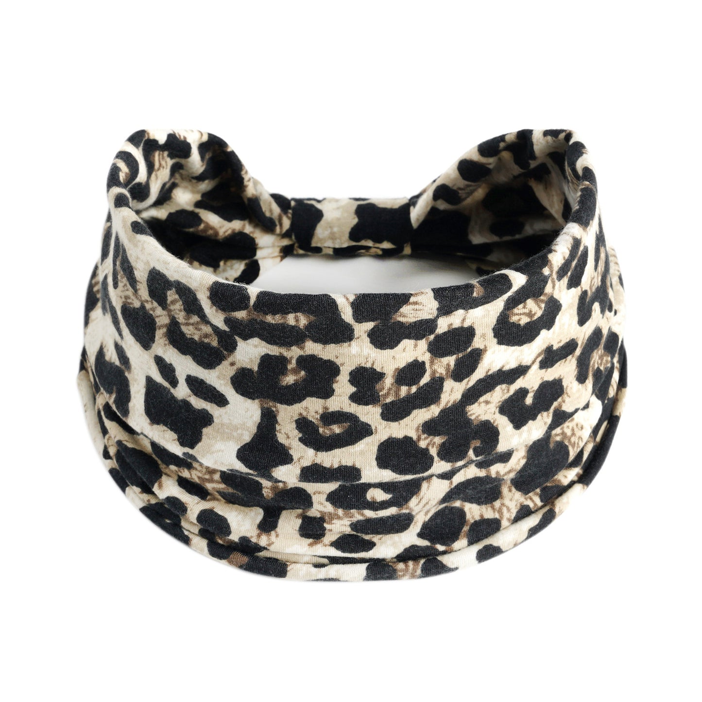 2-way leopard prints knotted bandanna headband