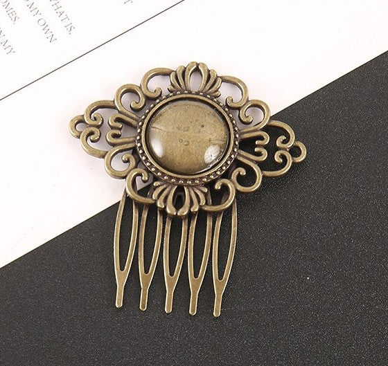 Bronze hair comb
