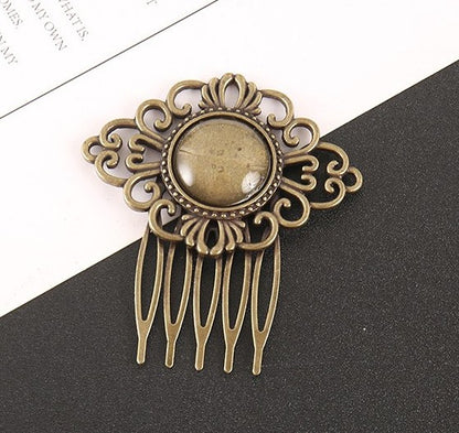Bronze hair comb