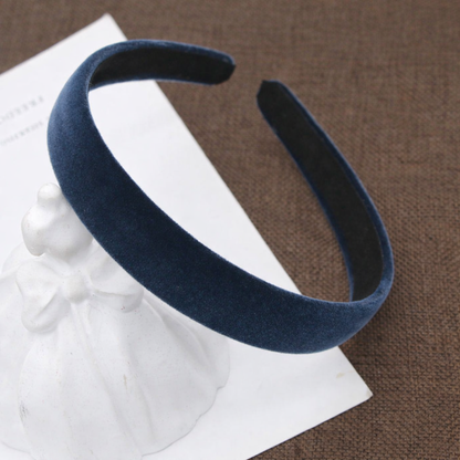 Velvet headband