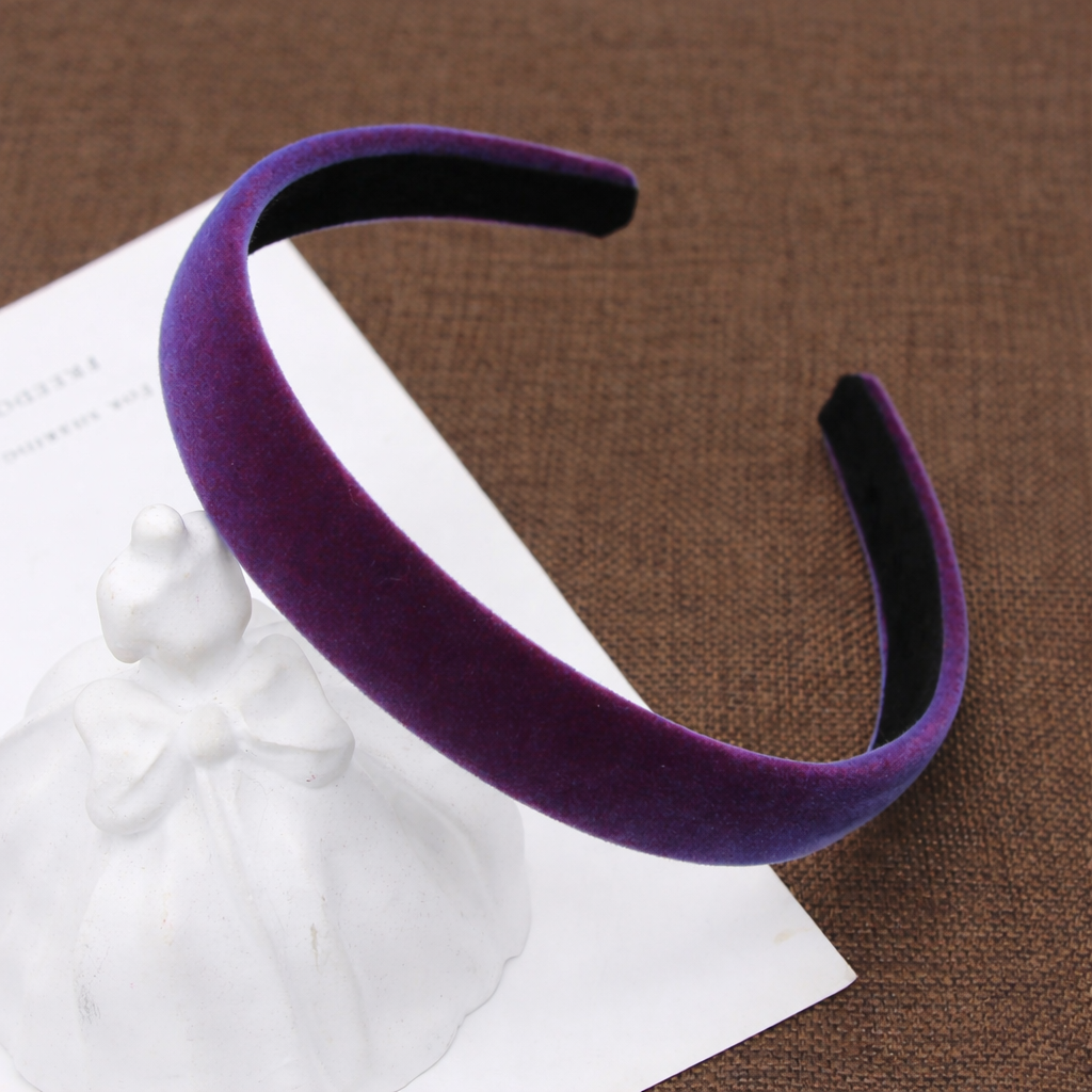 Velvet headband