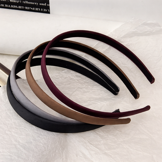 Glossy slim headband