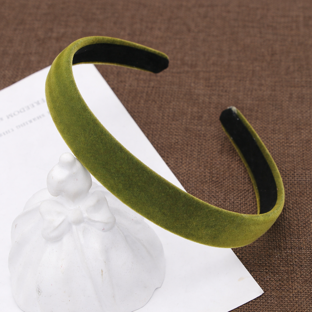 Velvet headband