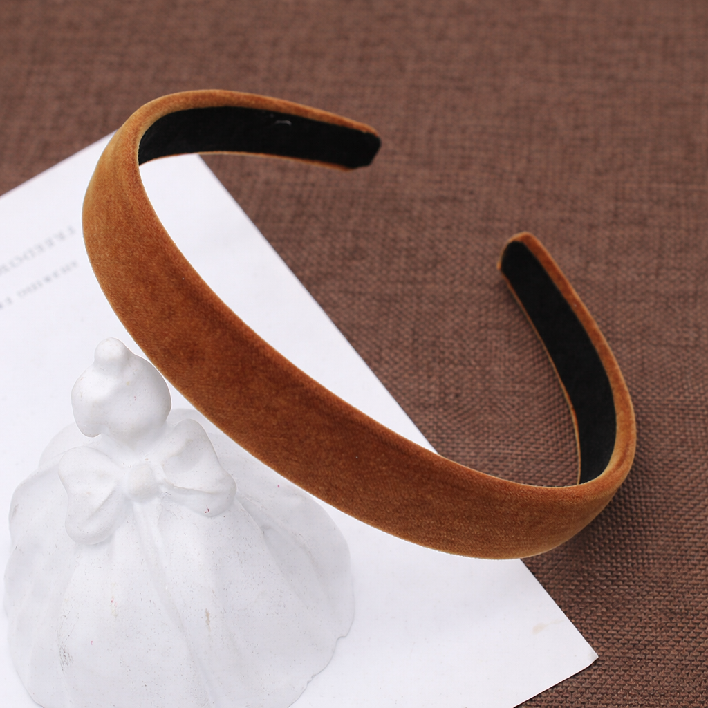 Velvet headband