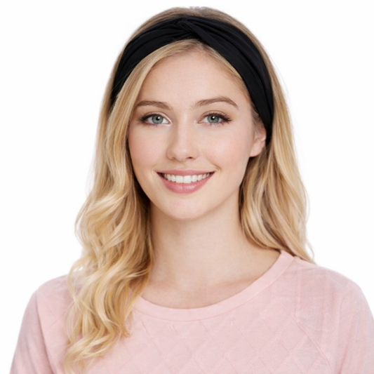 Cotton plain twist headband