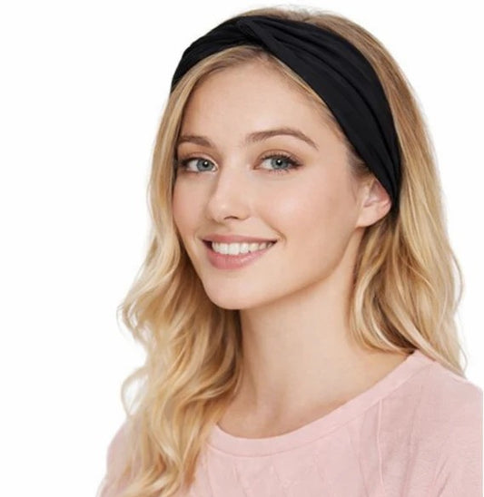 Cotton plain twist headband