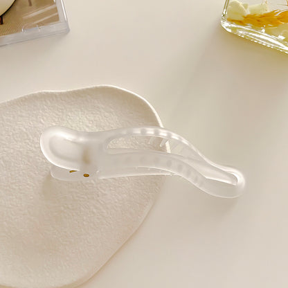 Acrylic long Ibis clip with teeth