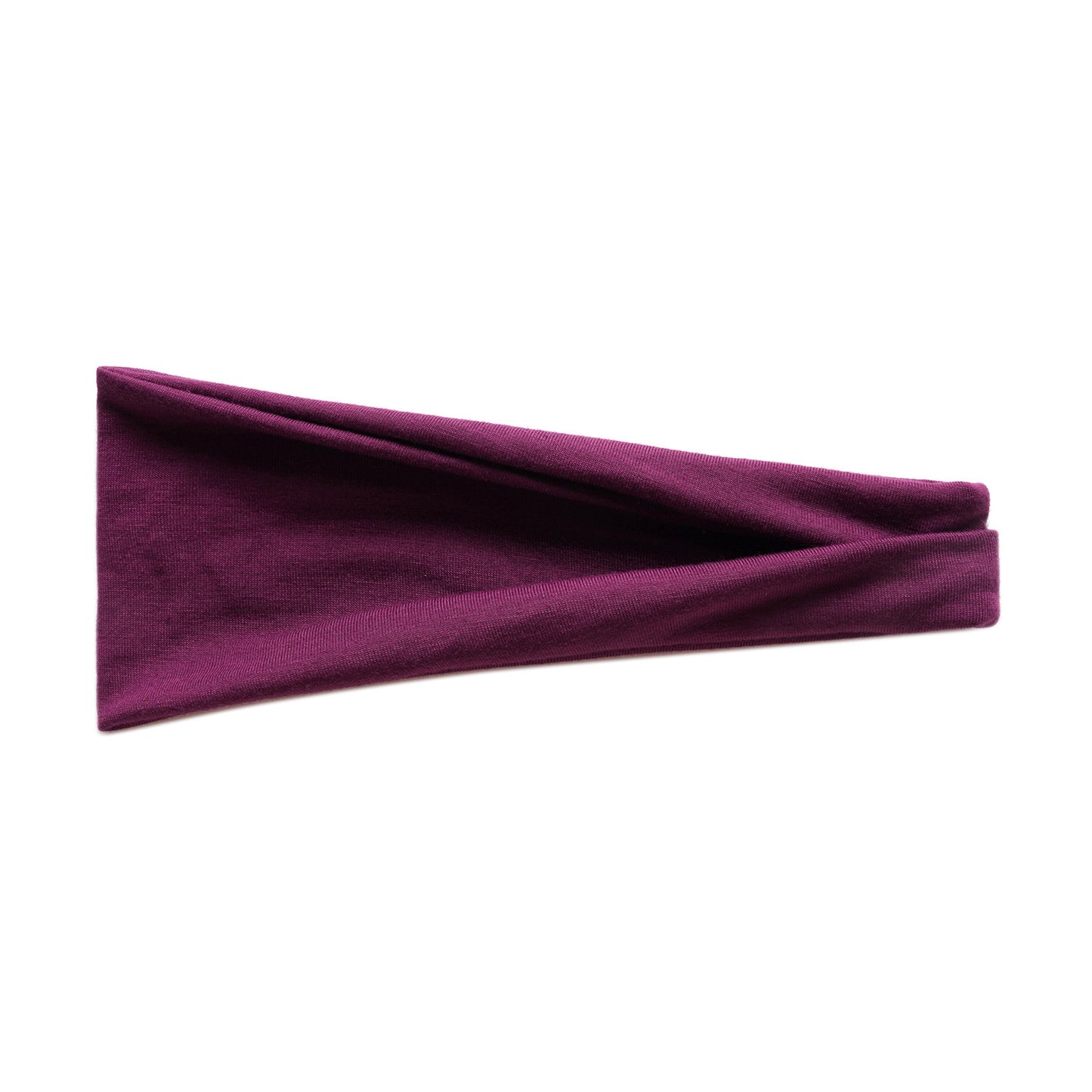Plain tapered bandanna headband