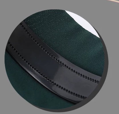 7cm flat dull velvet headband