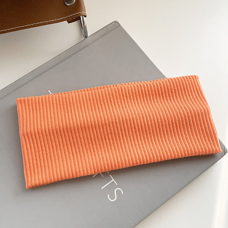 Ribbed wide loop headband