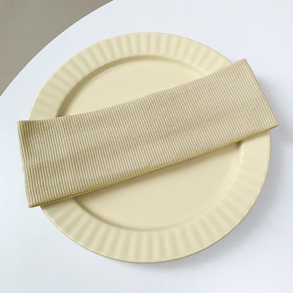 Ribbed loop headband