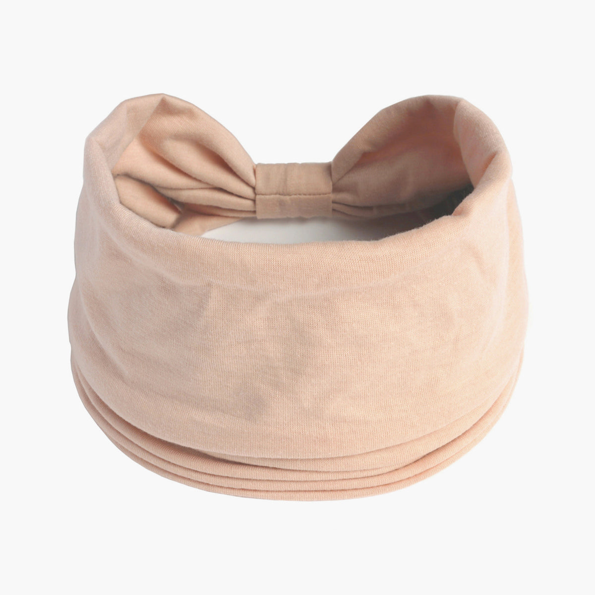 Plain knotted bandanna hair band