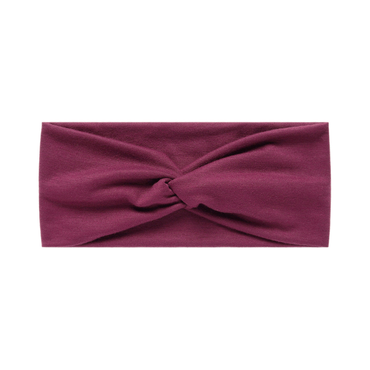 Twist front thin headband