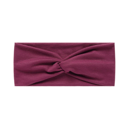 Twist front thin headband
