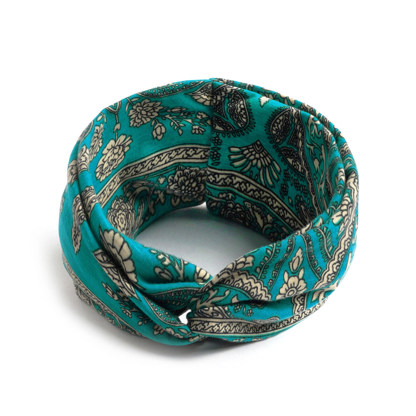 Bohemian style printed twist headband