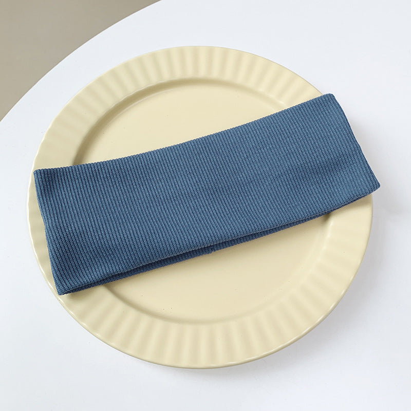Ribbed loop headband