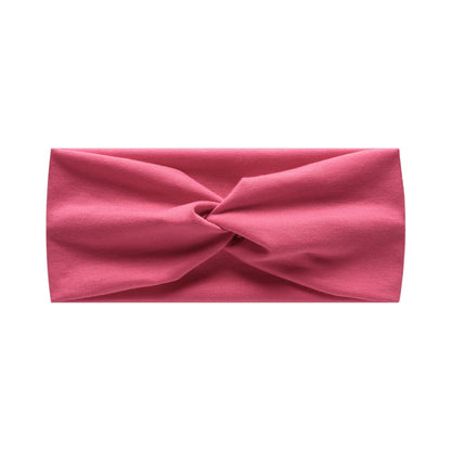 Twist front thin headband