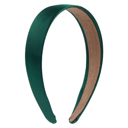 2.8cm wide Glossy satin headband