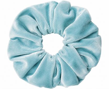 Large velvet scrunchies