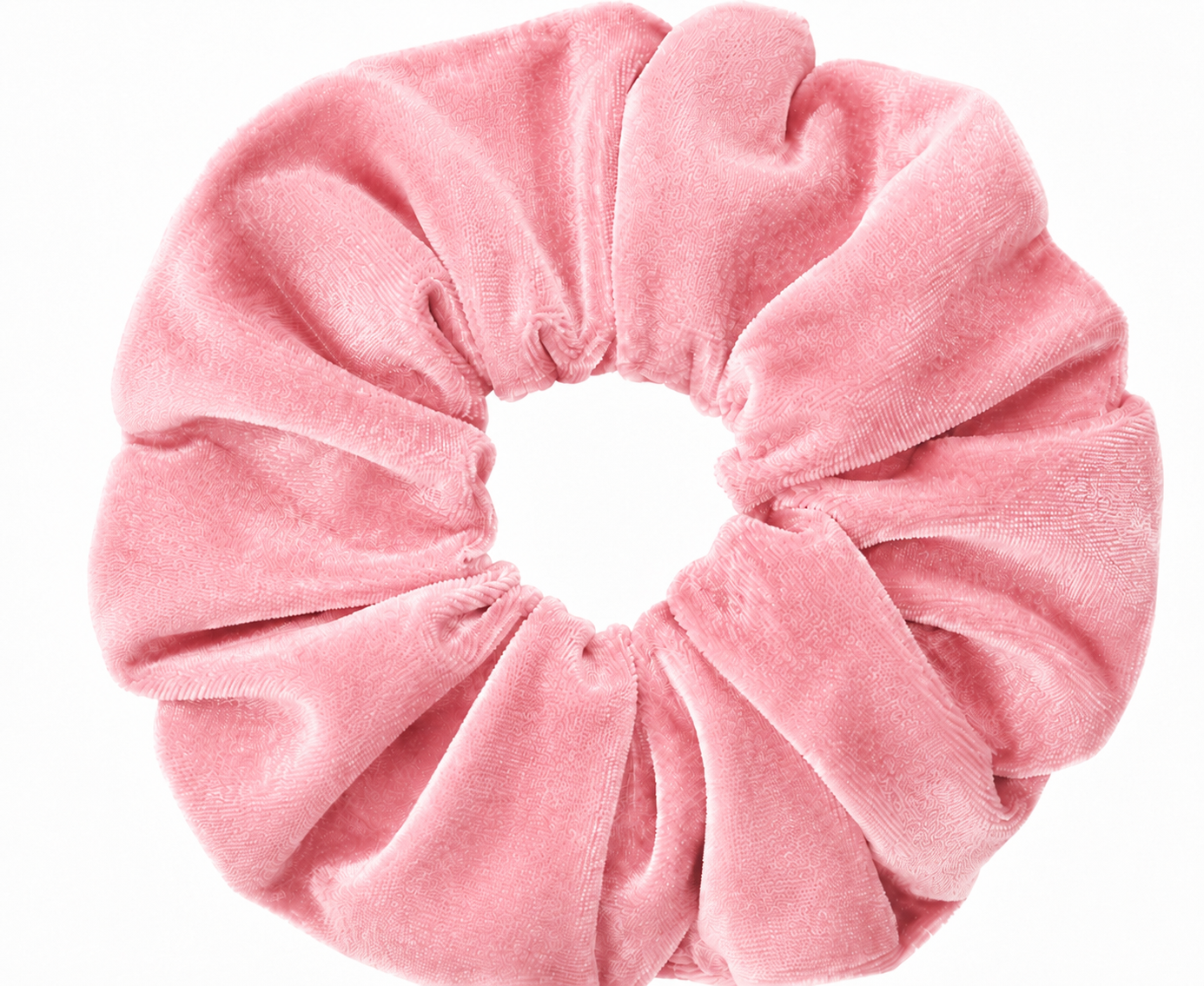 Large velvet scrunchies