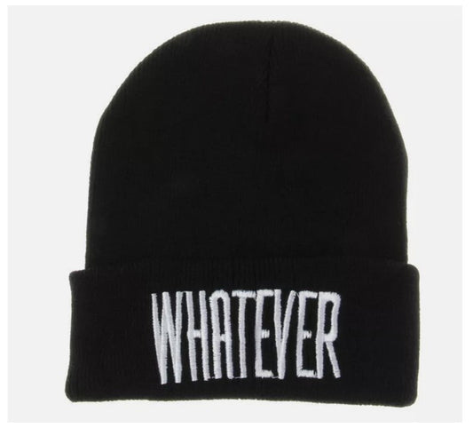 WHATEVER knitted beanie