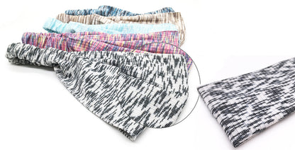 Multi-coloured thin bandanna headband