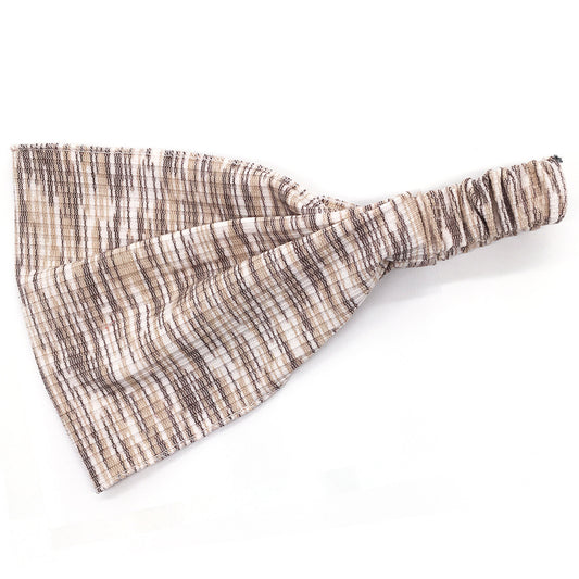 Multi-coloured thin bandanna headband