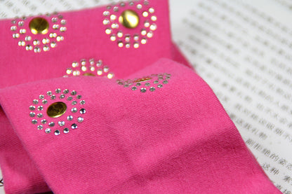 Studded cotton loop hair band