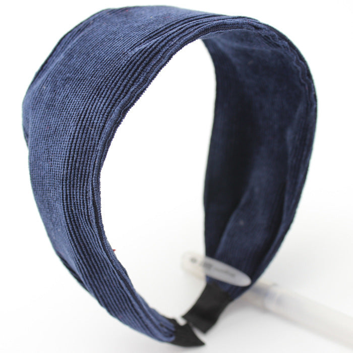 6cm-wide corduroy headband