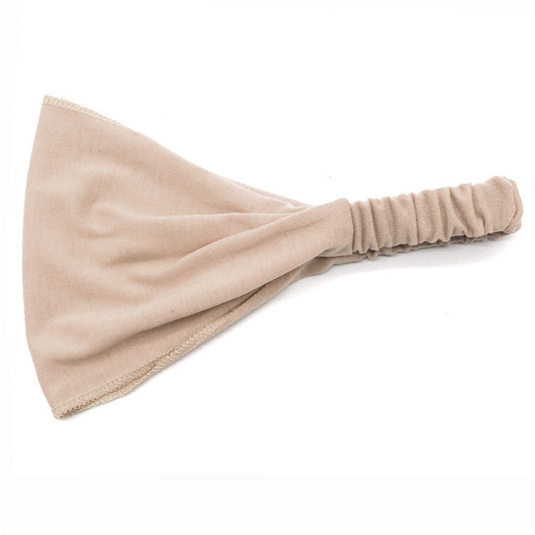 Thin cotton bandanna headband