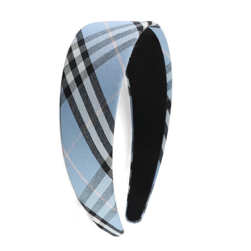 4cm-wide Scotch plaids headband