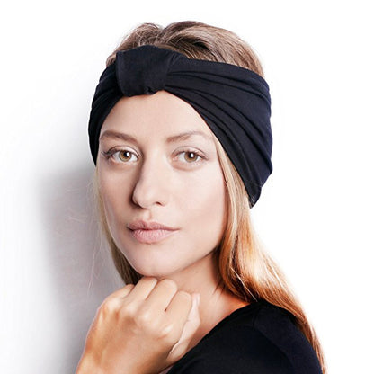 Soft multi-styles knotted bandanna headband