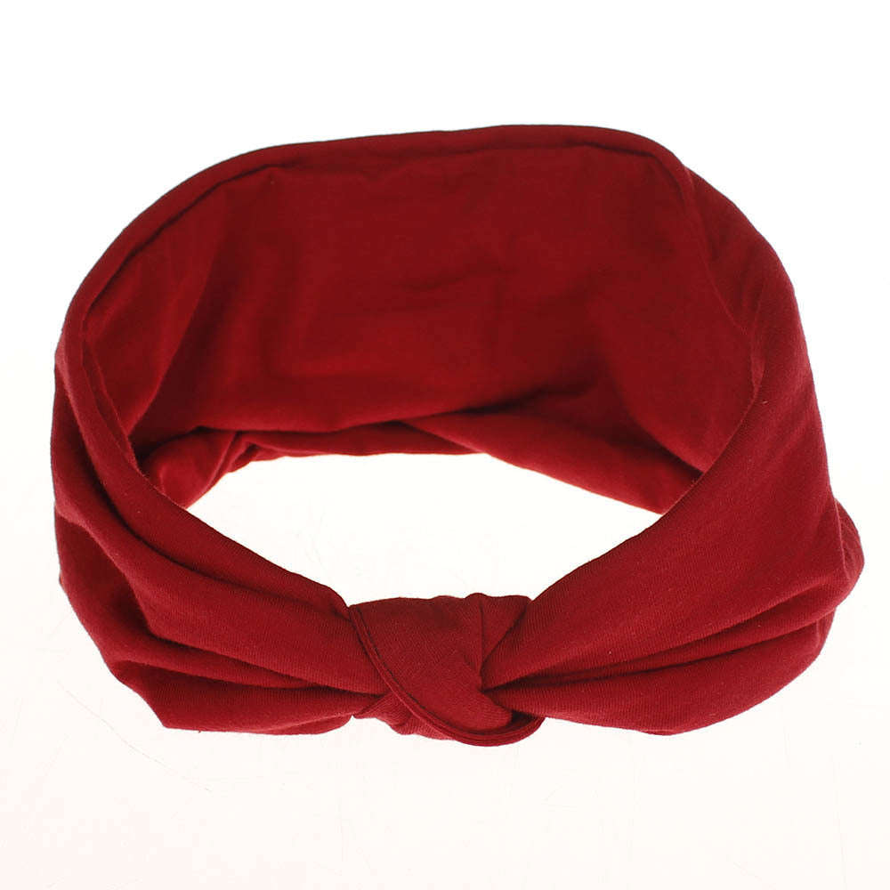 Multi-styles knotted head wrap