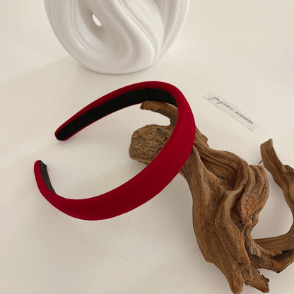 2cm wide velvet headband