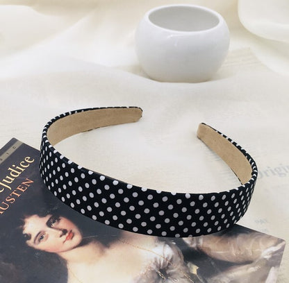 Polka dots headband