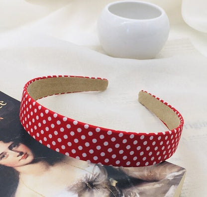 Polka dots headband