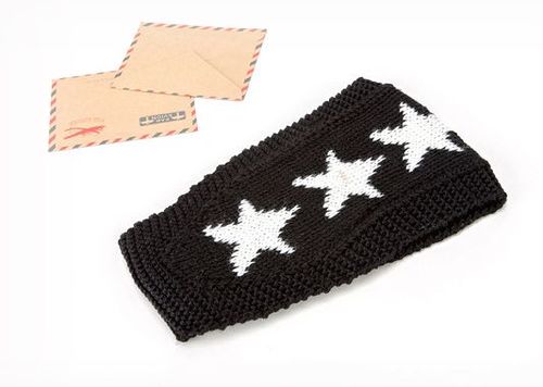 Stars crochet headband