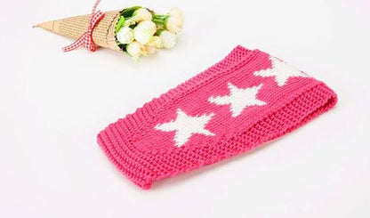 Stars crochet headband