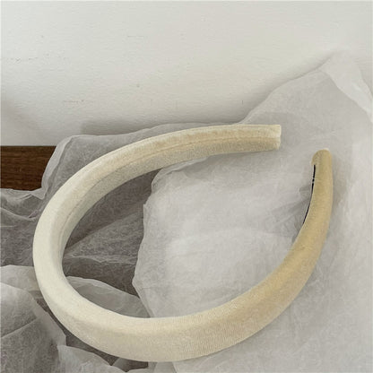 2cm wide smooth velvet headband