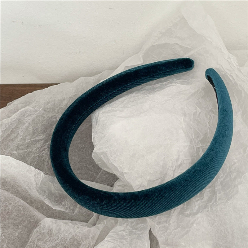 2cm wide smooth velvet headband