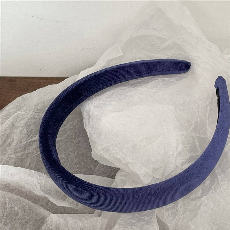 2cm wide smooth velvet headband