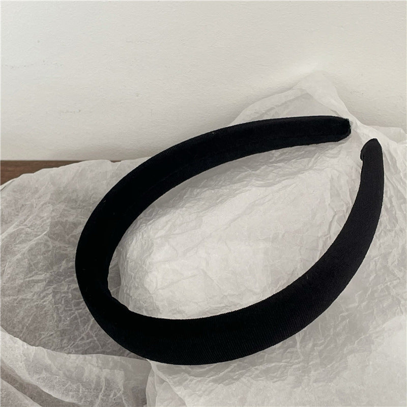 2cm wide smooth velvet headband