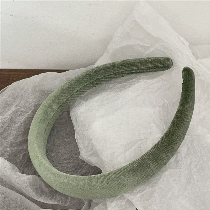 2cm wide smooth velvet headband