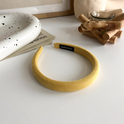 2cm wide knitted fabric plain headband